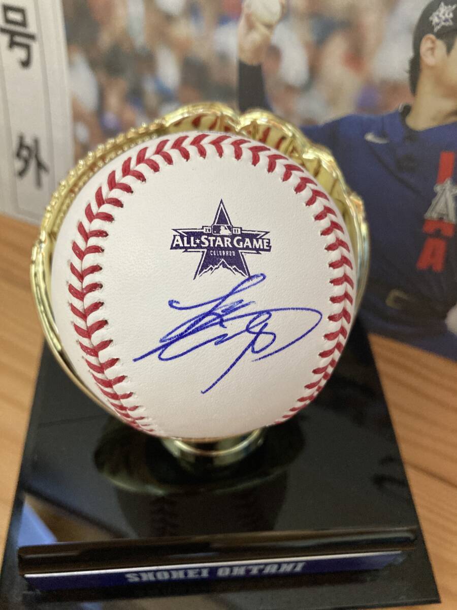 大谷翔平 直筆サインボール MLB球 FANATICS MLBホログラム 大谷翔平 直筆サインボール MLB球 FANATICS MLBホログラム