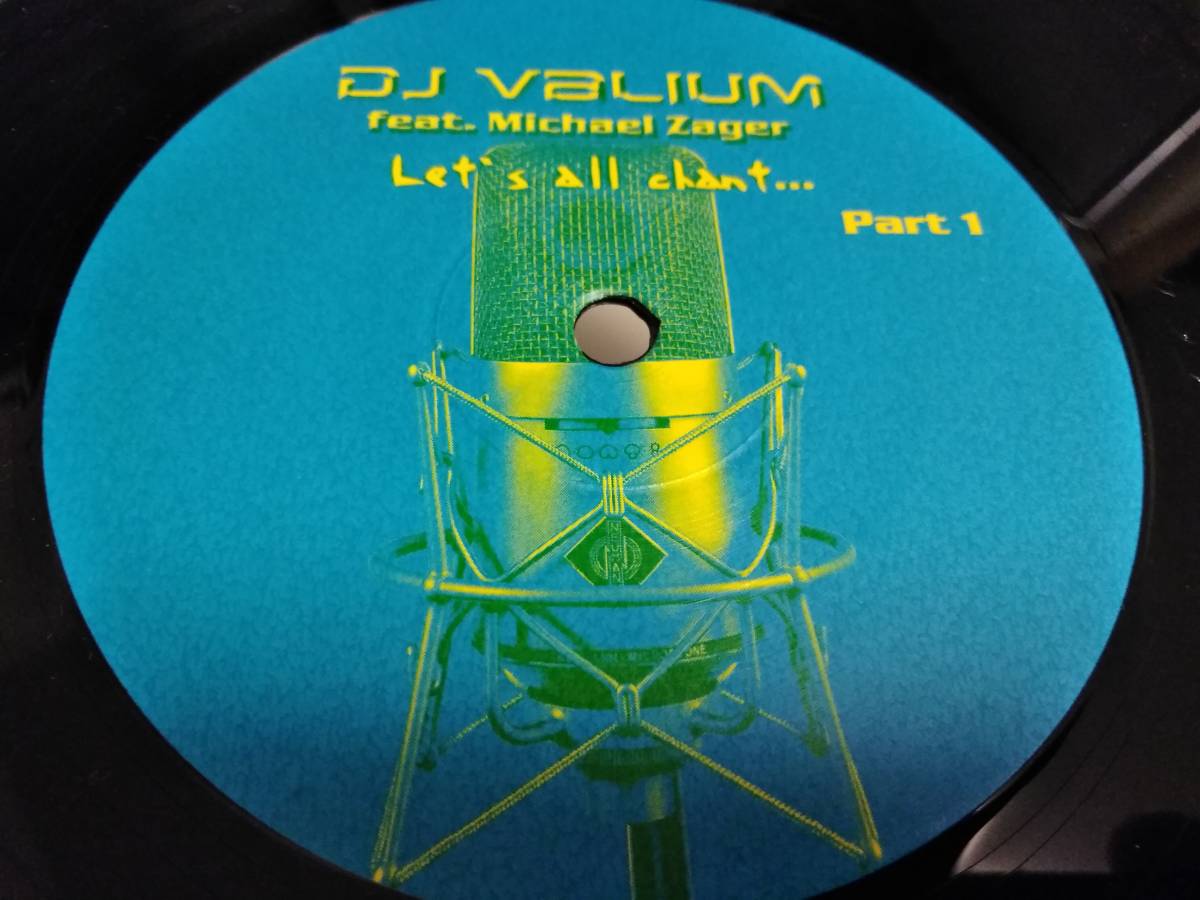 ◆DJ VALIUM feat.MICHAEL ZAGER / LET'S ALL CHANT ... アナログ_画像5