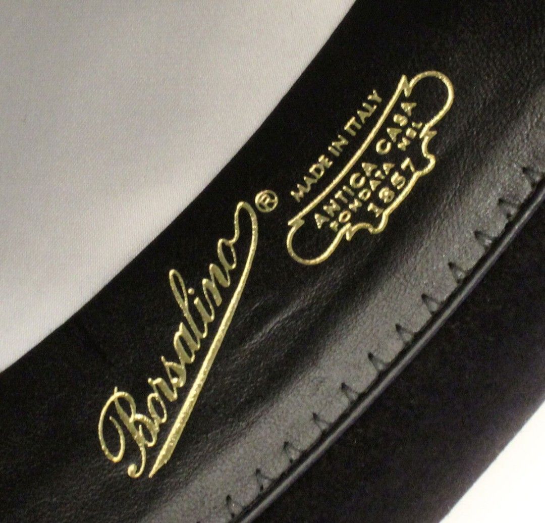 2852ボルサリーノシルクハット帽子63(実寸60 5) 定価73 700円 2852ボルサリーノシルクハット帽子63(実寸60 5) 定価73 700円