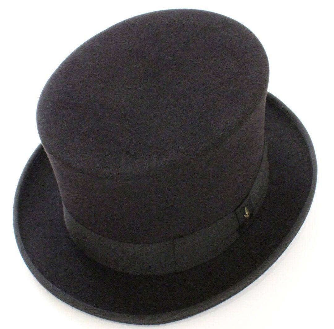 2852ボルサリーノシルクハット帽子63(実寸60 5) 定価73 700円 2852ボルサリーノシルクハット帽子63(実寸60 5) 定価73 700円