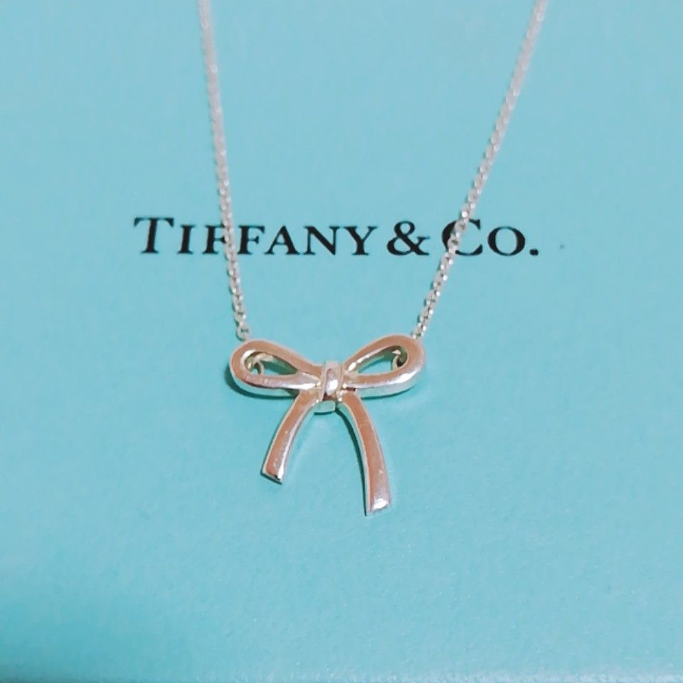 送料無料【廃盤】TIFFANY&Co ティファニー ボウ リボン 送料無料【廃盤】TIFFANY&Co ティファニー ボウ リボン