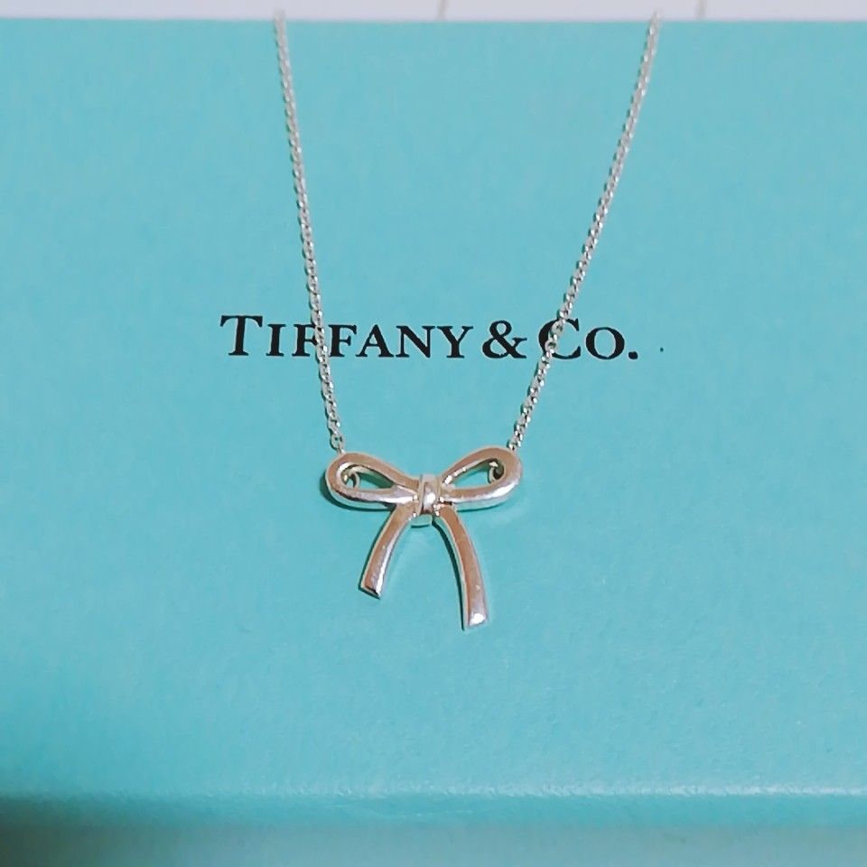 送料無料【廃盤】TIFFANY&Co ティファニー ボウ リボン 送料無料【廃盤】TIFFANY&Co ティファニー ボウ リボン