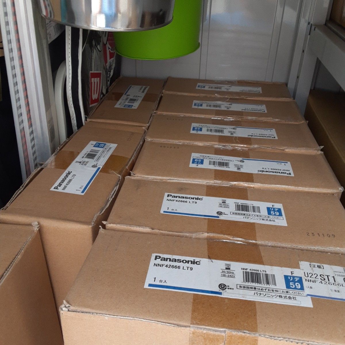 パナソニックLEDランプ ベースライト埋込型 NNF42666LT9 9ケース パナソニックLEDランプ ベースライト埋込型 NNF42666LT9 9ケース