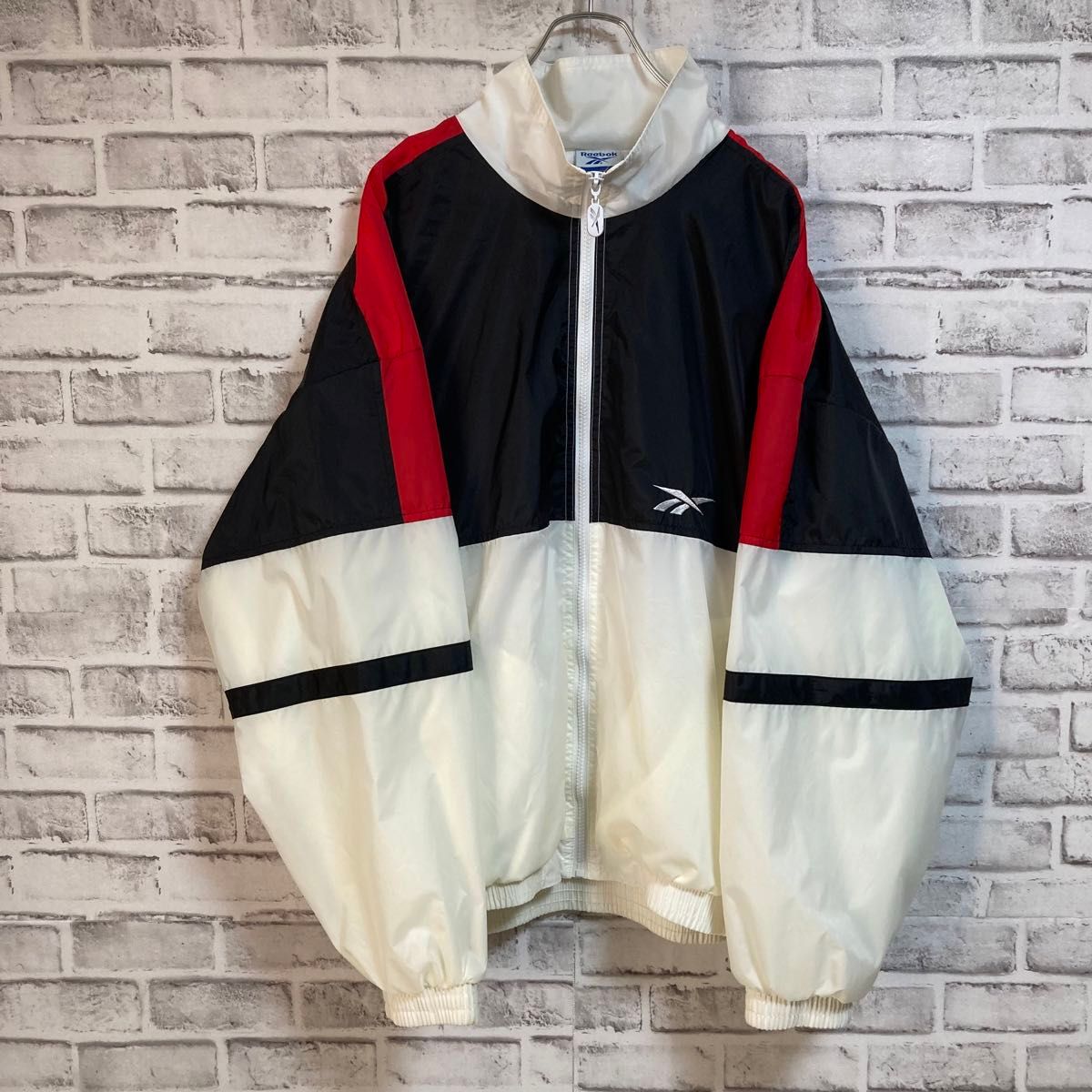 激レアカラーナイロンジャケット Reebok リーボック Y2K 切替 激レアカラーナイロンジャケット Reebok リーボック Y2K 切替