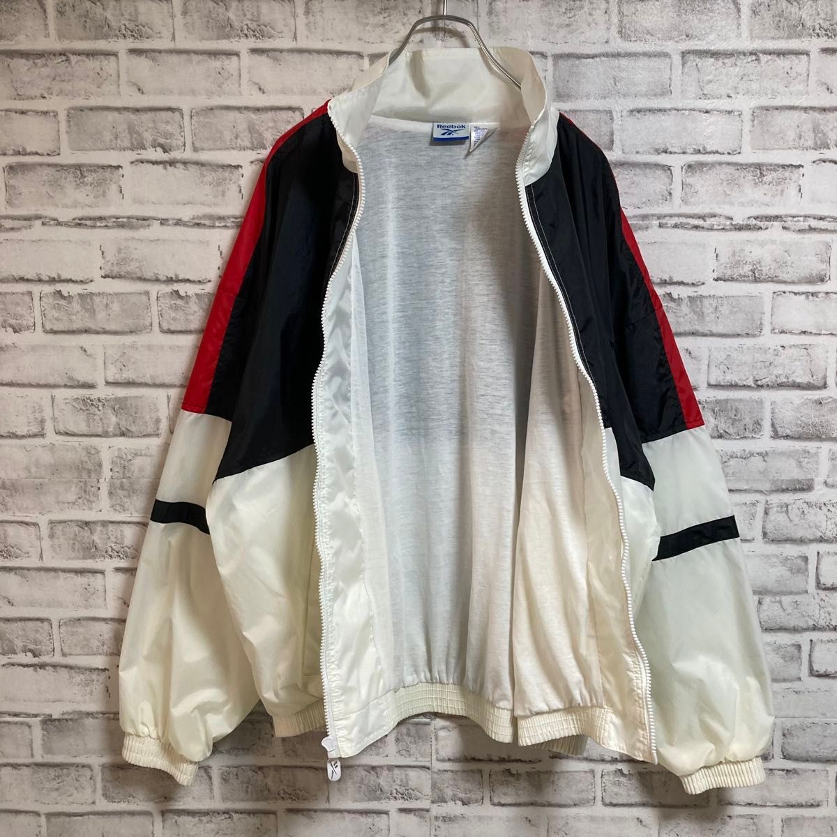 激レアカラーナイロンジャケット Reebok リーボック Y2K 切替 激レアカラーナイロンジャケット Reebok リーボック Y2K 切替