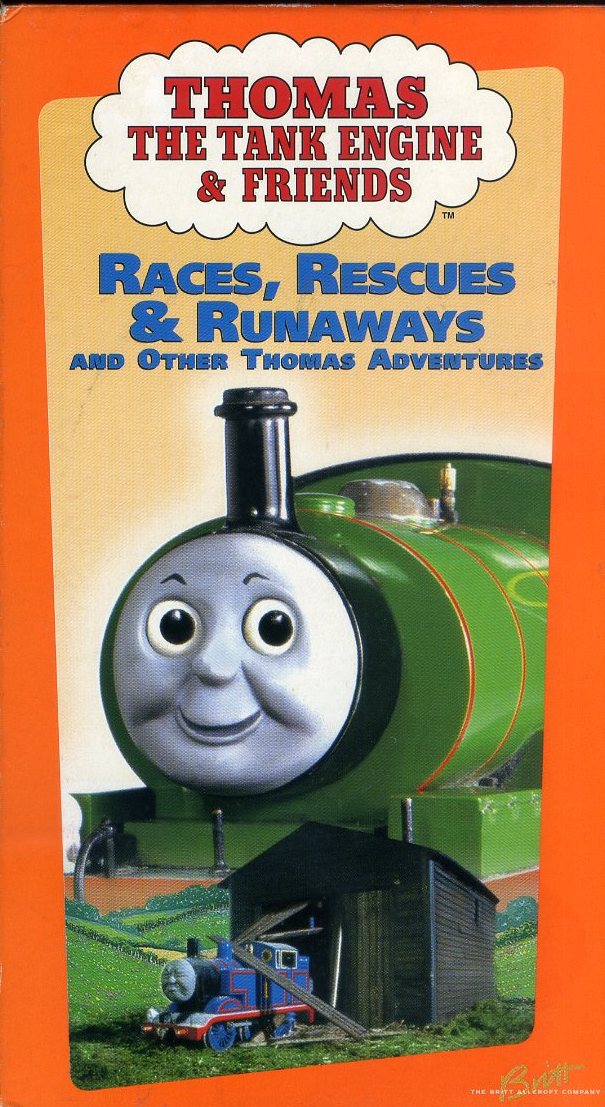 即決〈同梱歓迎〉VHSきかんしゃトーマスRaces Rescues & Runaways & Other Adventures ビデオ◎その他多数出品中∞3170_画像1