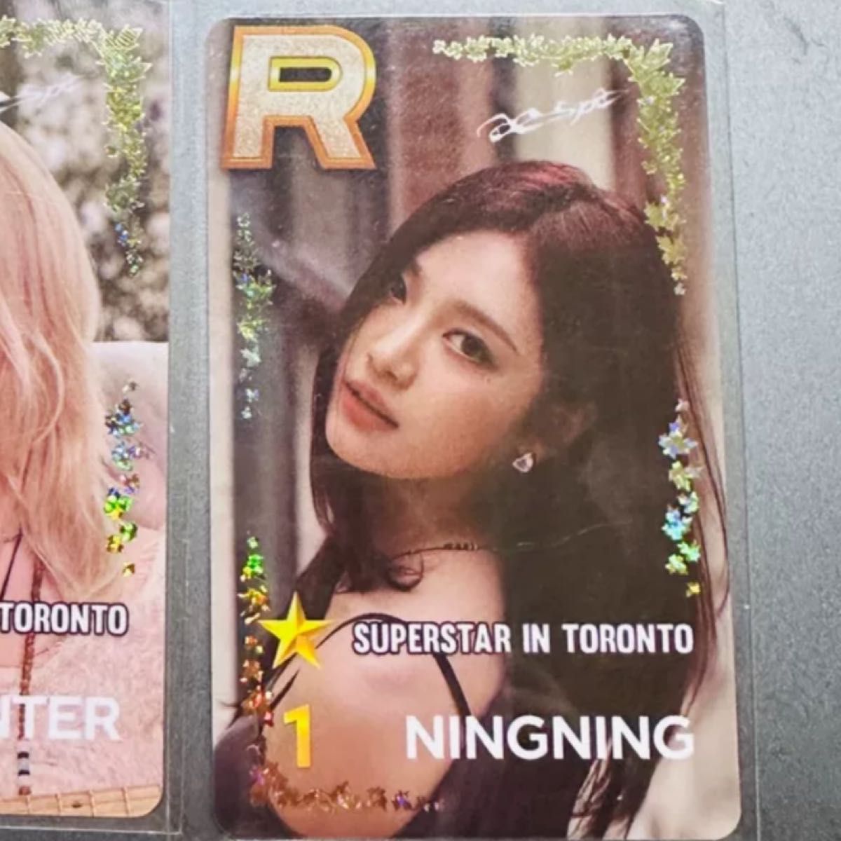 aespa エスパ トレカ ニンニン NINGNING SUPERSTAR TORONTO aespa エスパ トレカ ニンニン NINGNING SUPERSTAR TORONTO