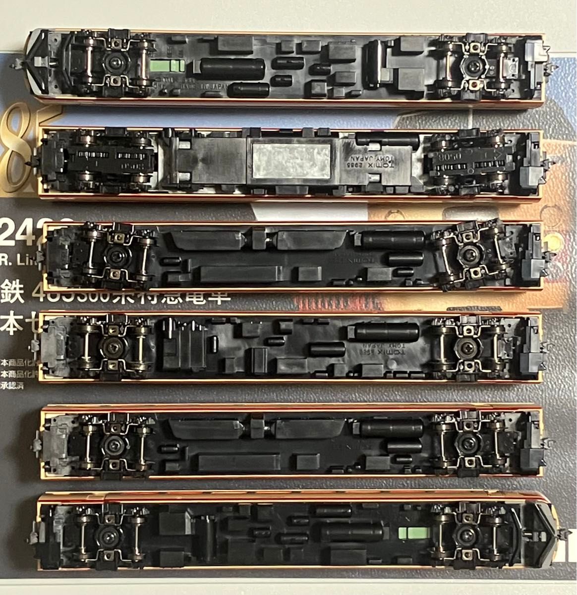 TOMIX 国鉄485系300番台特急電車+初期型増結 6両グレー屋根化 TOMIX 国鉄485系300番台特急電車+初期型増結 6両グレー屋根化
