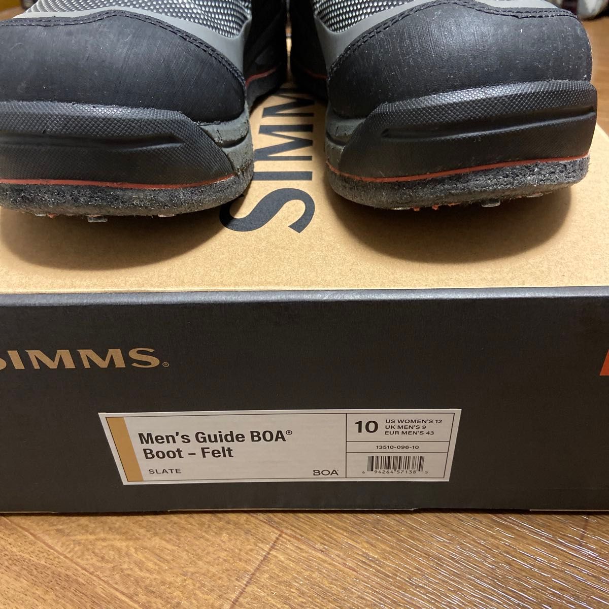 SIMMS シムス ウェーディングシューズ US10 BOA Guide BOA Boot SIMMS シムス ウェーディングシューズ US10 BOA Guide BOA Boot