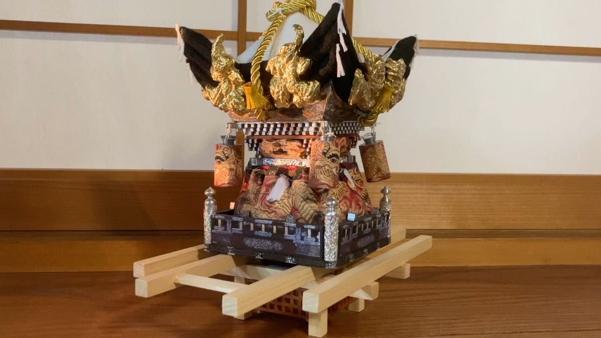 フルチョイス超リアル反り屋根屋台組み立てキット