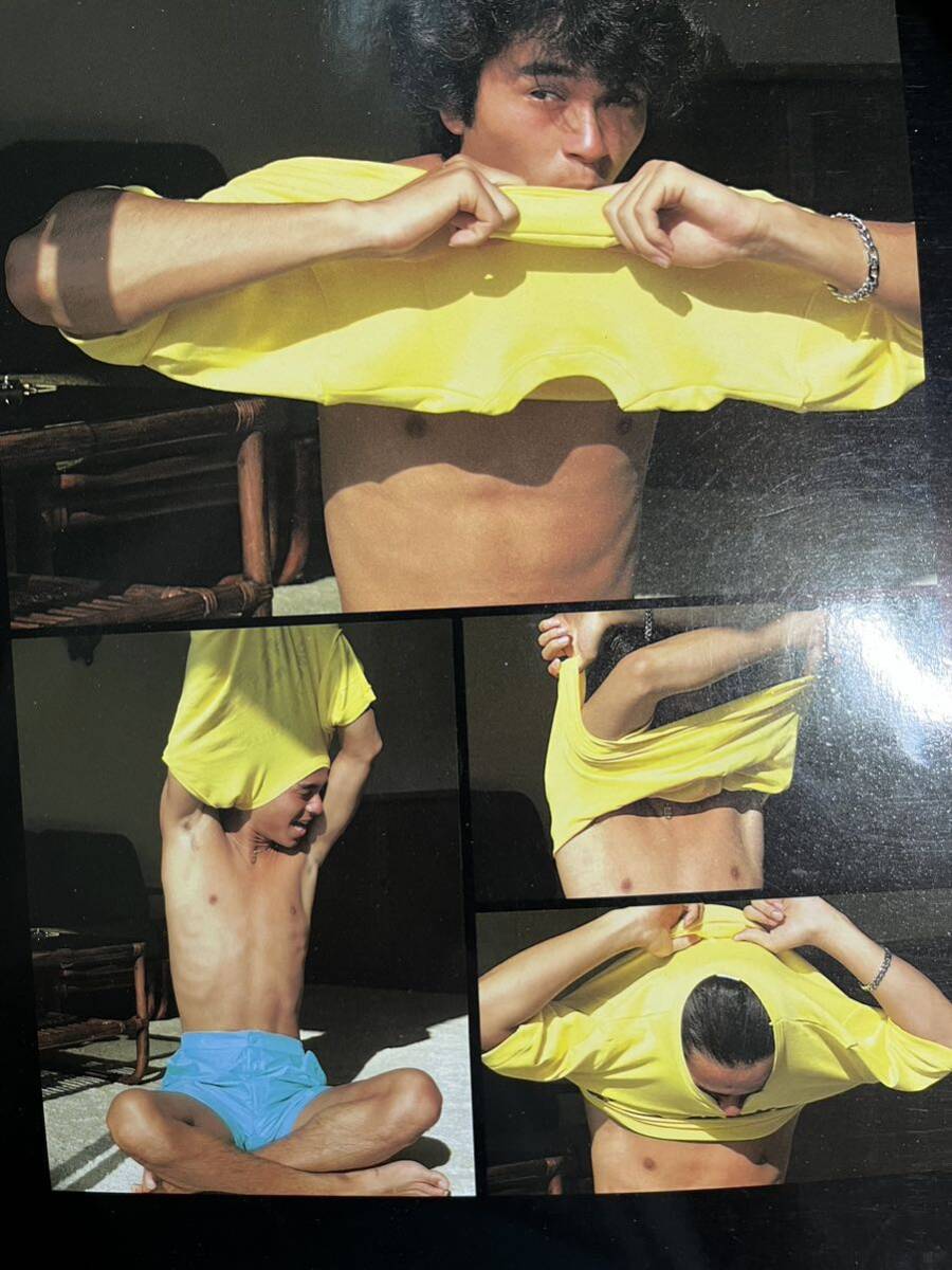 □竹本孝之写真集□1983年6月発刊 ティーンアイドル特別編集 □竹本孝之写真集□1983年6月発刊 ティーンアイドル特別編集