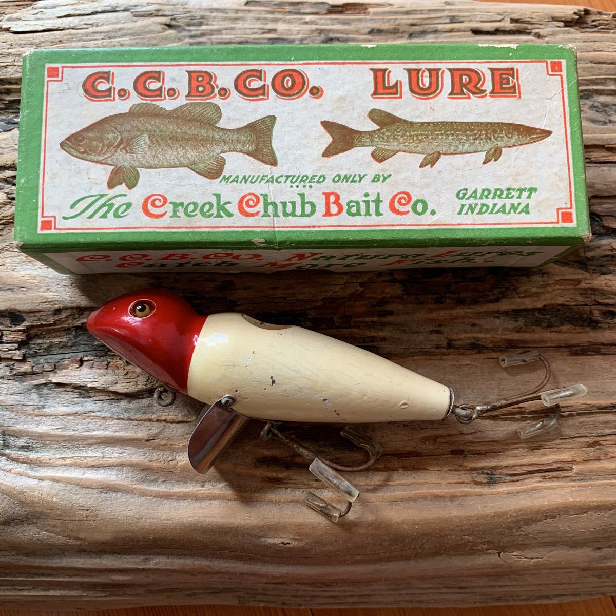 超レア‼️ クリークチャブ ルアー ジガー Creek chub jigger www