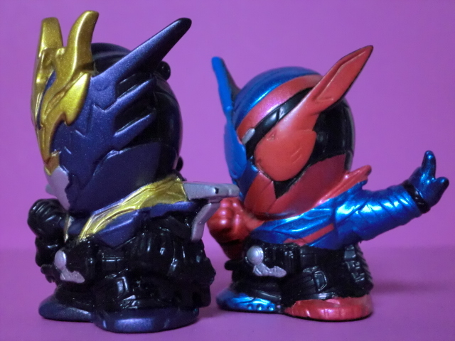 仮面ライダービルド＆クローズ　ソフビマスコット／すくい人形／SD／縁日景品系／商品説明欄全部必読！入札条件＆取引条件厳守！_画像3