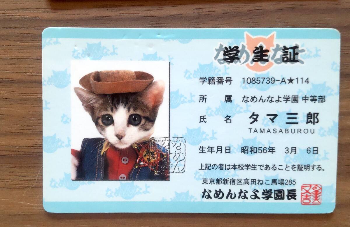 なめ猫 免許証 学生証 なめんなよ|Yahoo!フリマ(旧PayPayフリマ) なめ猫 免許証 学生証 なめんなよ|Yahoo!フリマ(旧PayPayフリマ)