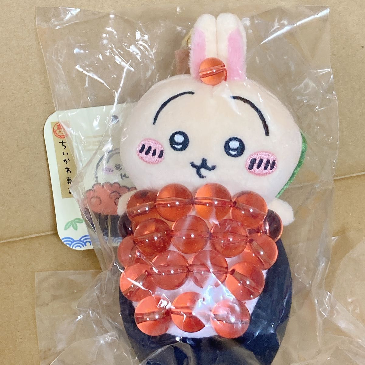ちいかわ 寿司 うさぎ いくら マスコット ぬいぐるみ ちいかわ 寿司 うさぎ いくら マスコット ぬいぐるみ