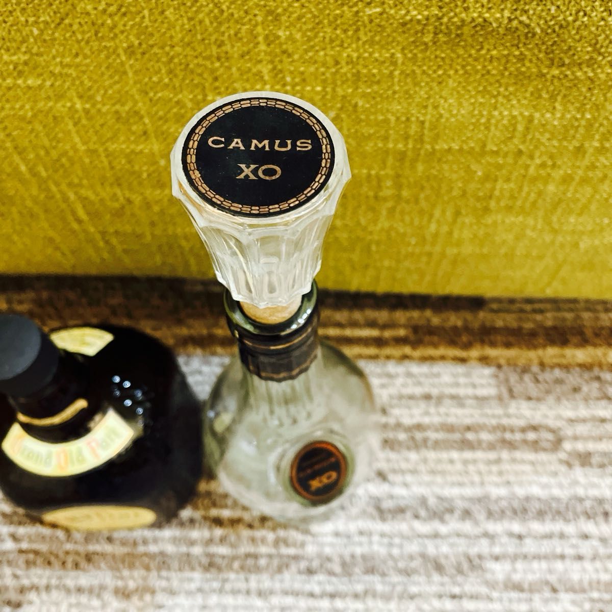ブランデー 空瓶 2本セット CAMUS XO COGNAC Old Parr 12年 ブランデー 空瓶 2本セット CAMUS XO COGNAC Old Parr 12年