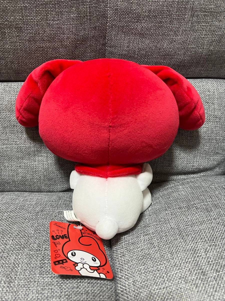 美品】サンリオ マイメロディ マイメロ 赤ずきん ぬいぐるみ 美品】サンリオ マイメロディ マイメロ 赤ずきん ぬいぐるみ
