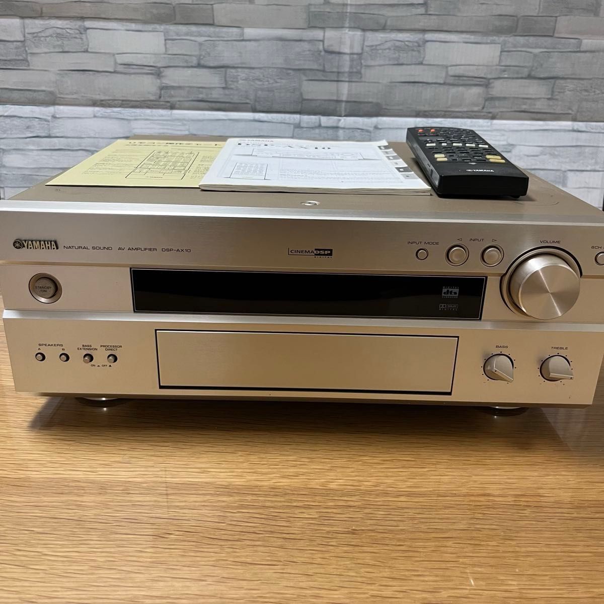 YAMAHA DSP-AX10 ヤマハ DSP AVアンプ|Yahoo!フリマ(旧PayPay YAMAHA DSP-AX10 ヤマハ DSP AVアンプ|Yahoo!フリマ(旧PayPay