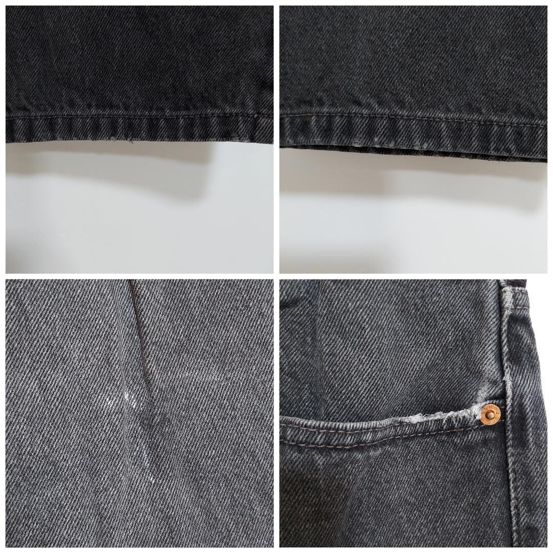 リーバイス550 Levis W38 ブラックデニムパンツ 黒 00s 9070 リーバイス550 Levis W38 ブラックデニムパンツ 黒 00s 9070