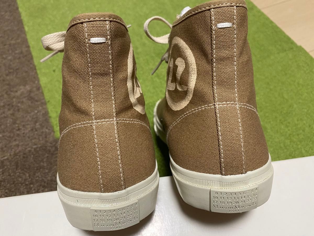 Maison Margiela タビ スニーカー 38 ハイカット 足袋 靴 Maison Margiela タビ スニーカー 38 ハイカット 足袋 靴