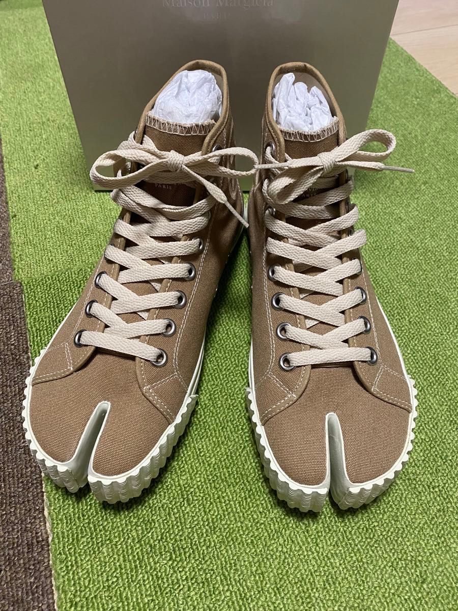 Maison Margiela タビ スニーカー 38 ハイカット 足袋 靴 Maison Margiela タビ スニーカー 38 ハイカット 足袋 靴
