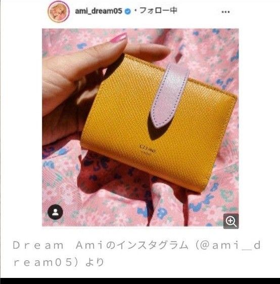 美品 セリーヌ スモールストラップウォレット 二つ折り財布 美品 セリーヌ スモールストラップウォレット 二つ折り財布