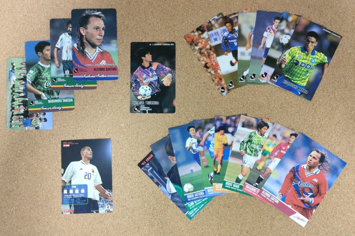 Jリーグチップス 日本代表チームチップス カード12枚&Jカード8 Jリーグチップス 日本代表チームチップス カード12枚&Jカード8