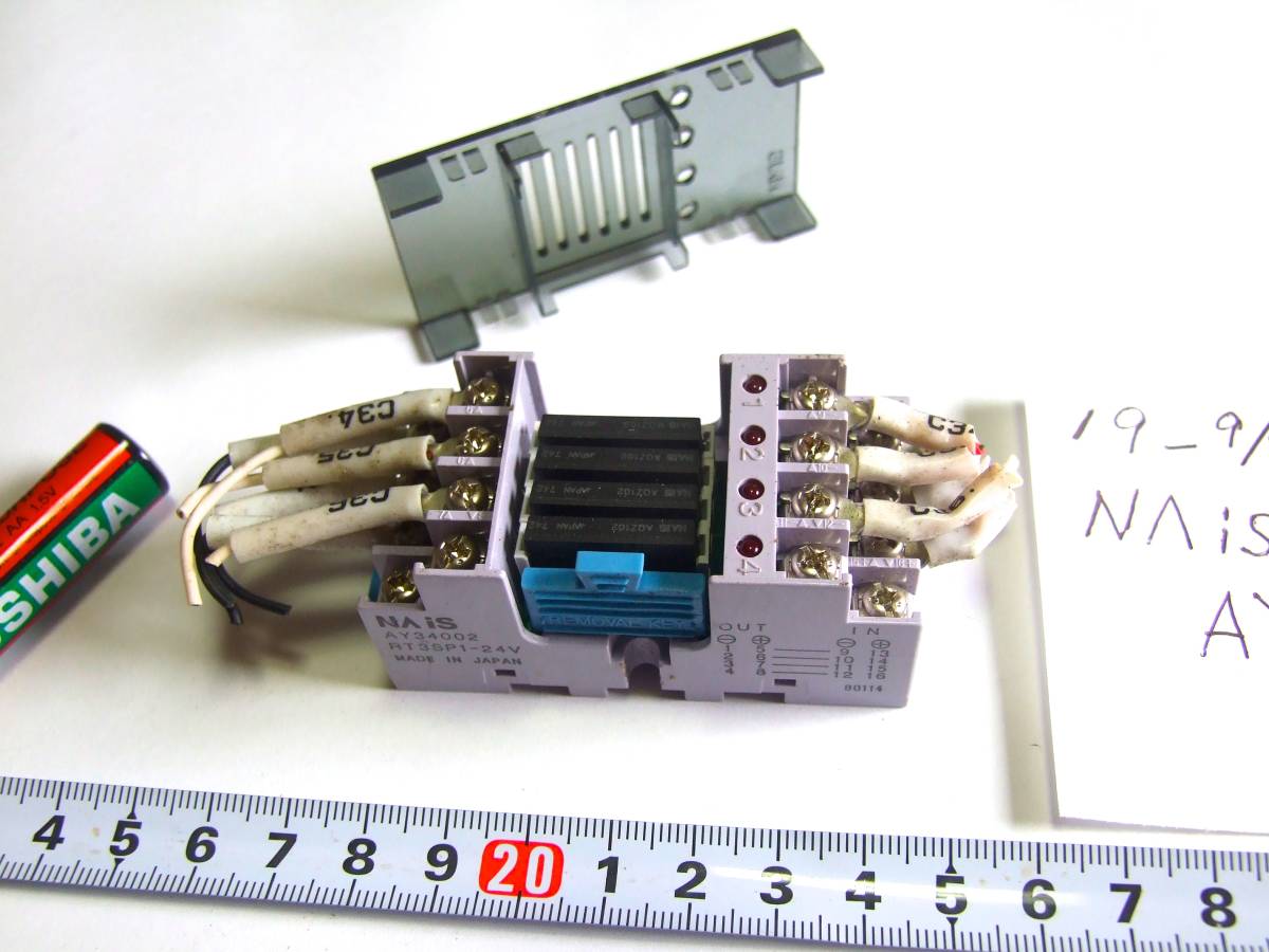 19-9/3(Panasonic) AY34002 4 point unit relay PhotoMOS relay power type RT3SP1-24V