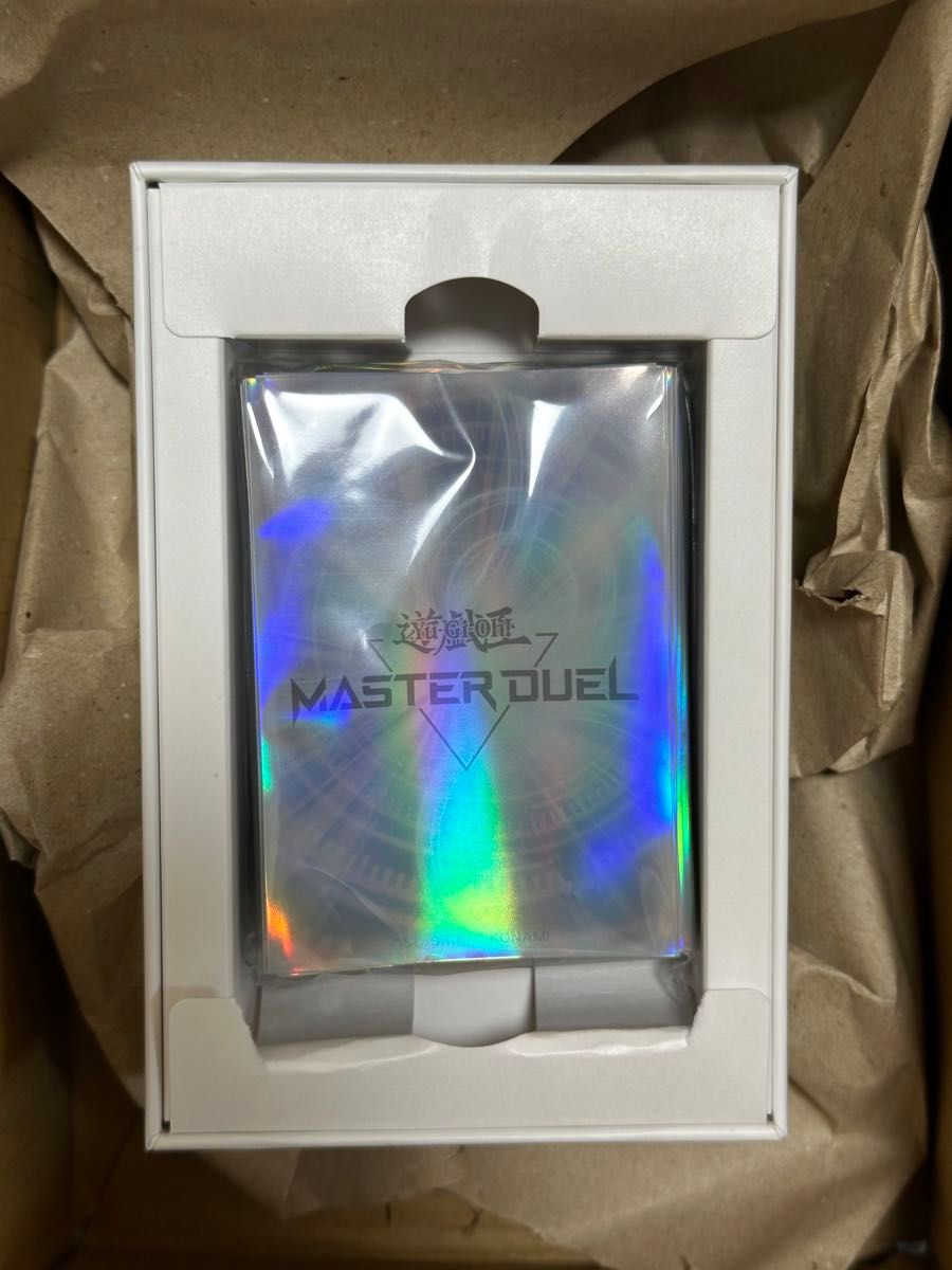 【在庫あり/即出荷可】 マスターデュエル 遊戯王 スリーブ 当選 新品未開封 ホワイト 白 遊戯王OCG デュエルモンスターズ