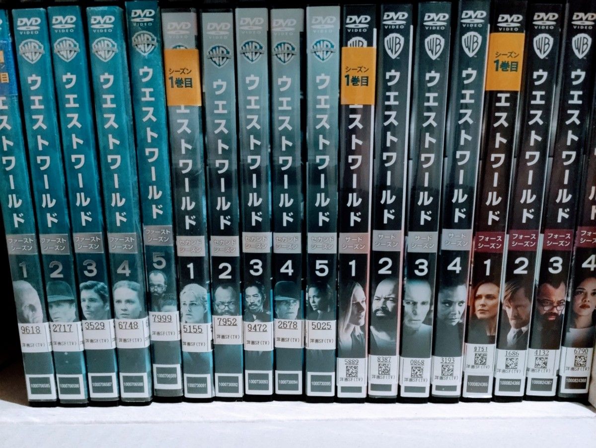ウエストワールド シーズン1,2,3,4 DVD west world ウエストワールド シーズン1,2,3,4 DVD west world
