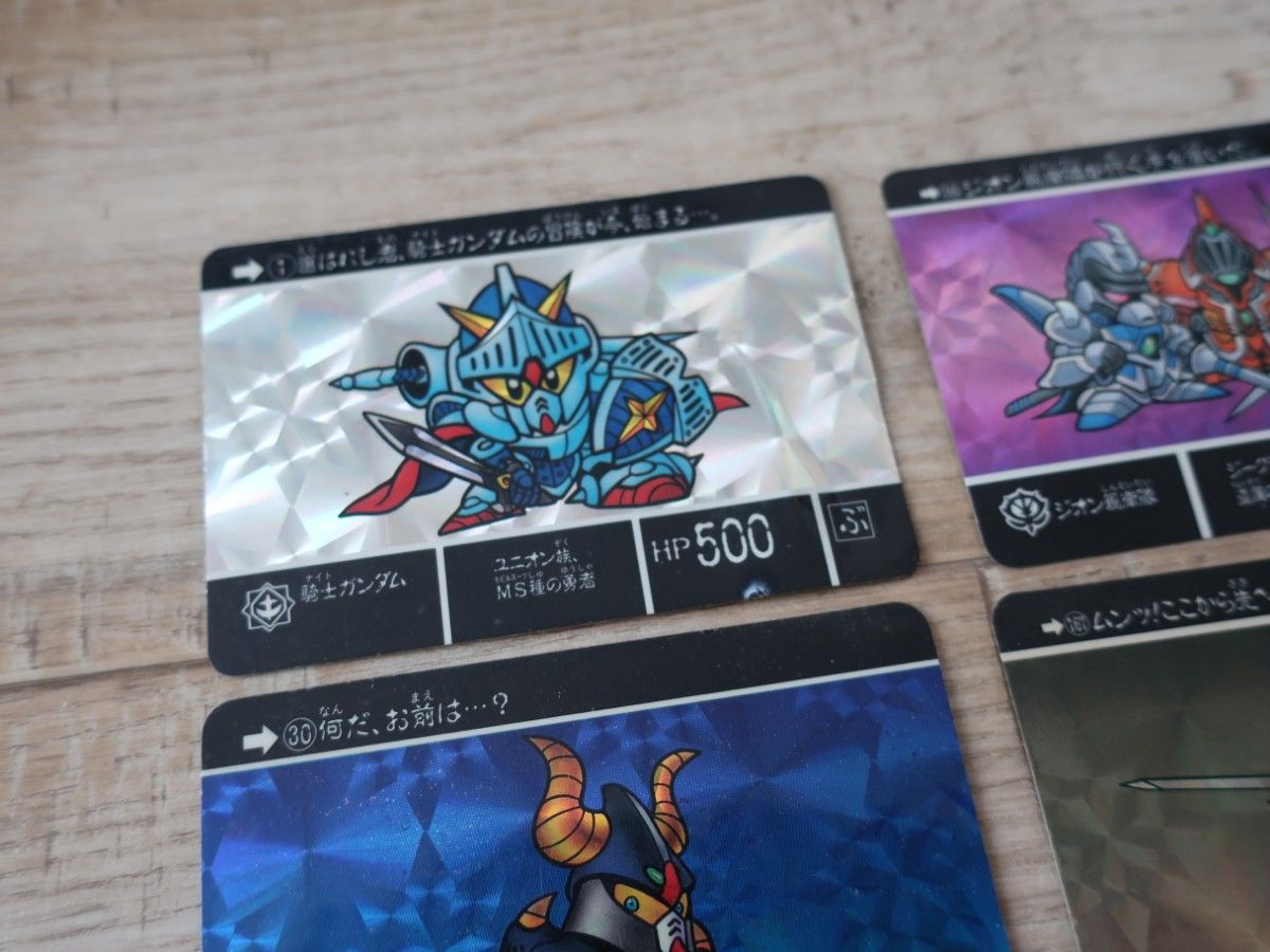 希少 SDガンダム外伝 ナイトガンダム カードダス 23枚セット 希少 SDガンダム外伝 ナイトガンダム カードダス 23枚セット