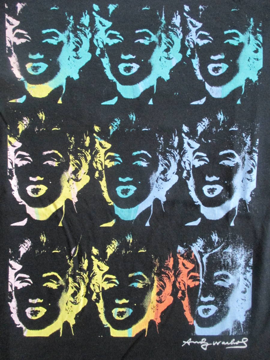 ヤフオク 送料180円 Andy Warhol 半袖 マリリンモンロー ヤフオク 送料180円 Andy Warhol 半袖 マリリンモンロー