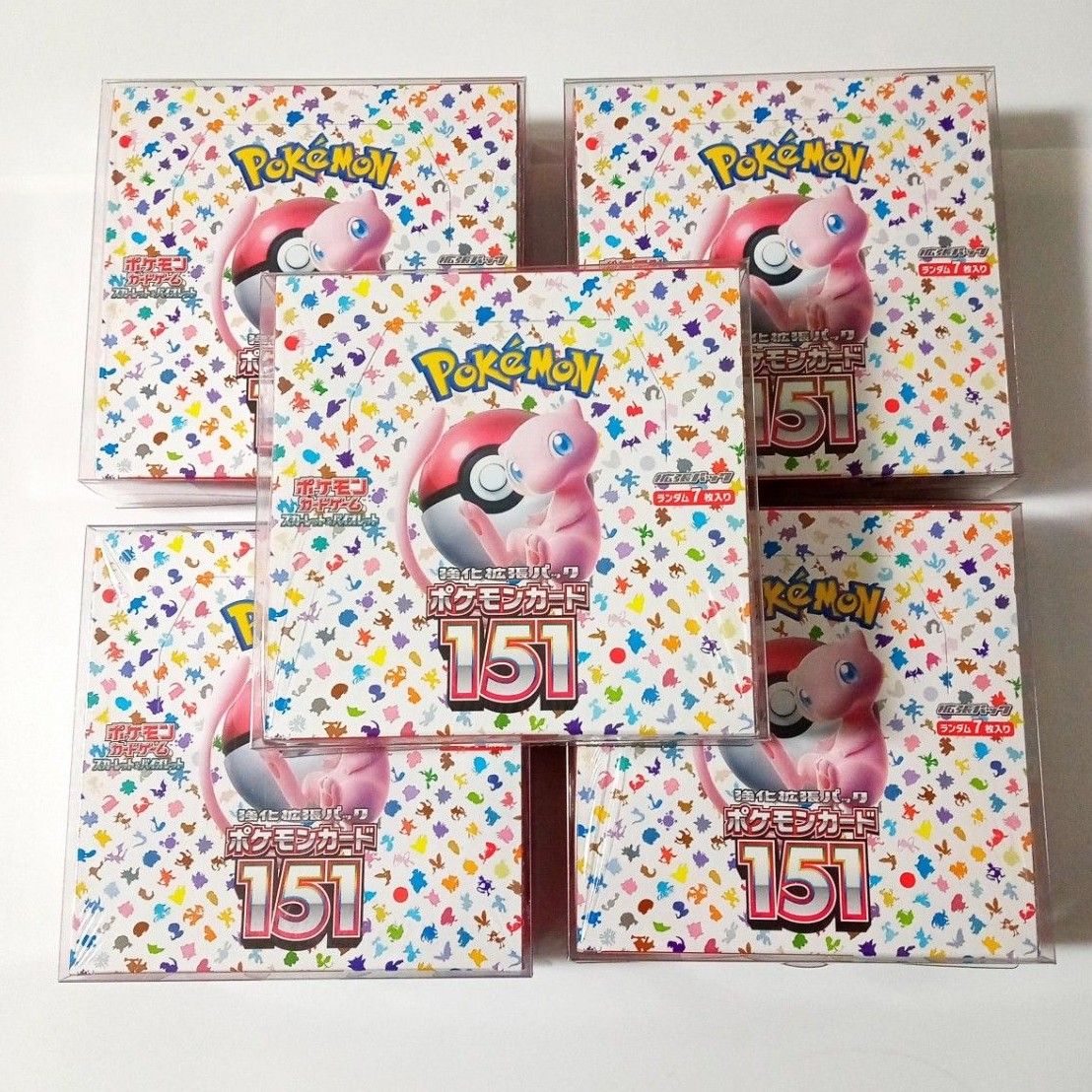 151 BOX シュリンク付 5箱 ポケモンカードゲーム ポケカ|Yahoo 151 BOX シュリンク付 5箱 ポケモンカードゲーム ポケカ|Yahoo