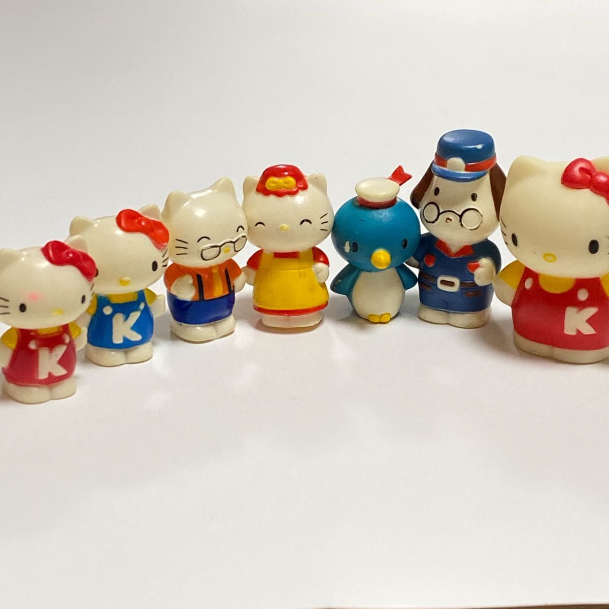サンリオ ハローキティ 昭和レトロ フィギュア ソフビ 当時物 サンリオ ハローキティ 昭和レトロ フィギュア ソフビ 当時物