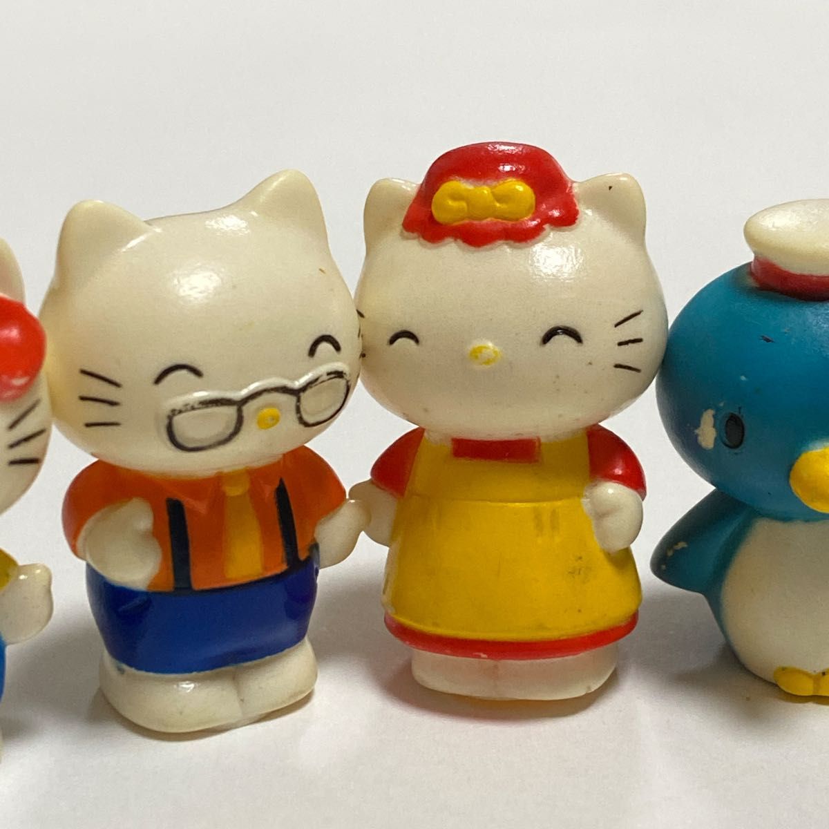 サンリオ ハローキティ 昭和レトロ フィギュア ソフビ 当時物 サンリオ ハローキティ 昭和レトロ フィギュア ソフビ 当時物