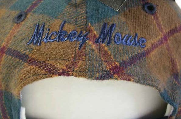 ミッキーマウス 90s VINTAGE デッドストック ヴィンテージ スナップバック キャップ ネル SNAPBACK CAP アメコミ ディズニー MICKEY MOUSE_画像6