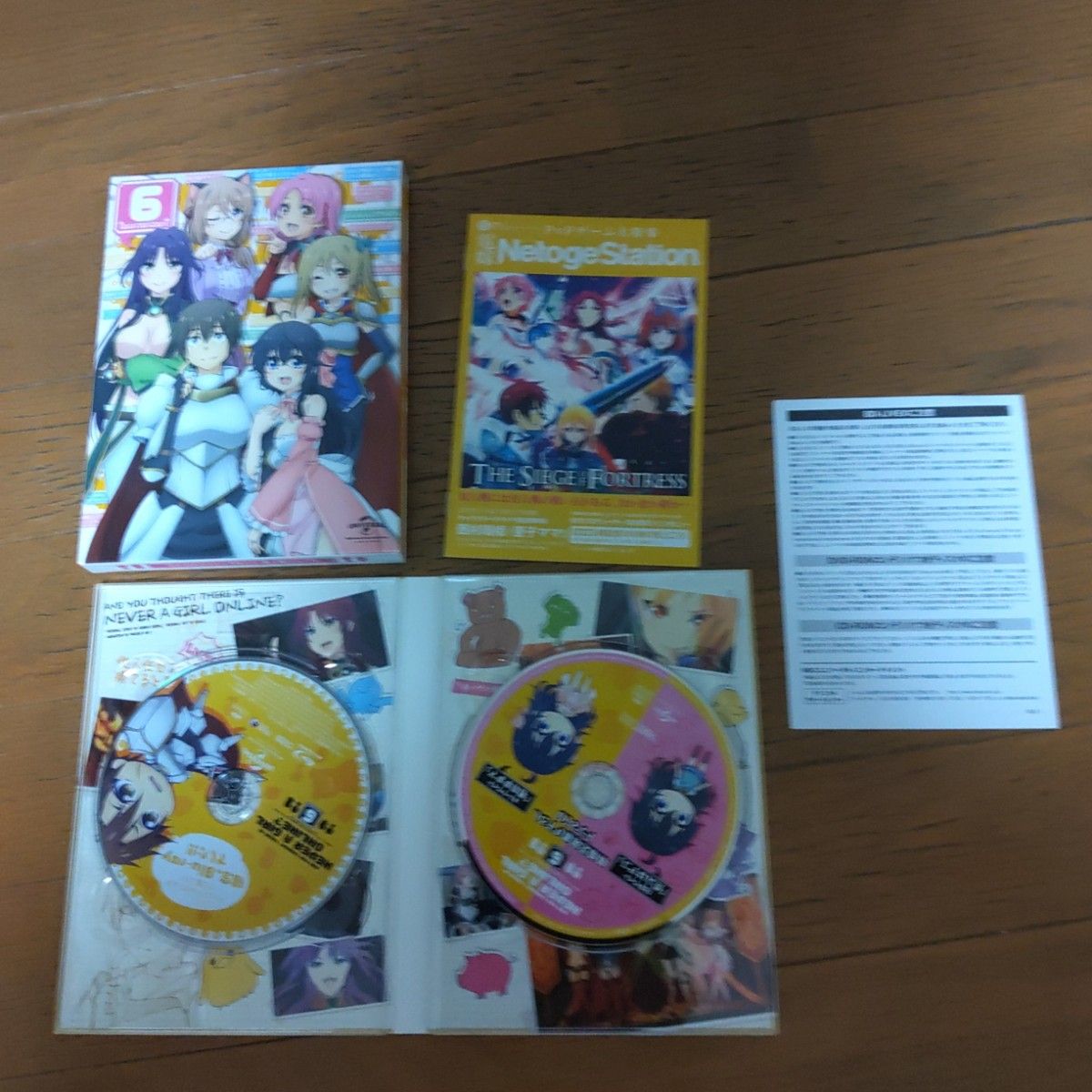 Blu-ray ネトゲの嫁は女の子じゃないと思った? 1巻 から6巻 初回限定版 収納BOX付き 全特典付き Blu-ray ネトゲの嫁は女の子じゃないと思った? 1巻 から6巻 初回限定版 収納BOX付き 全特典付き