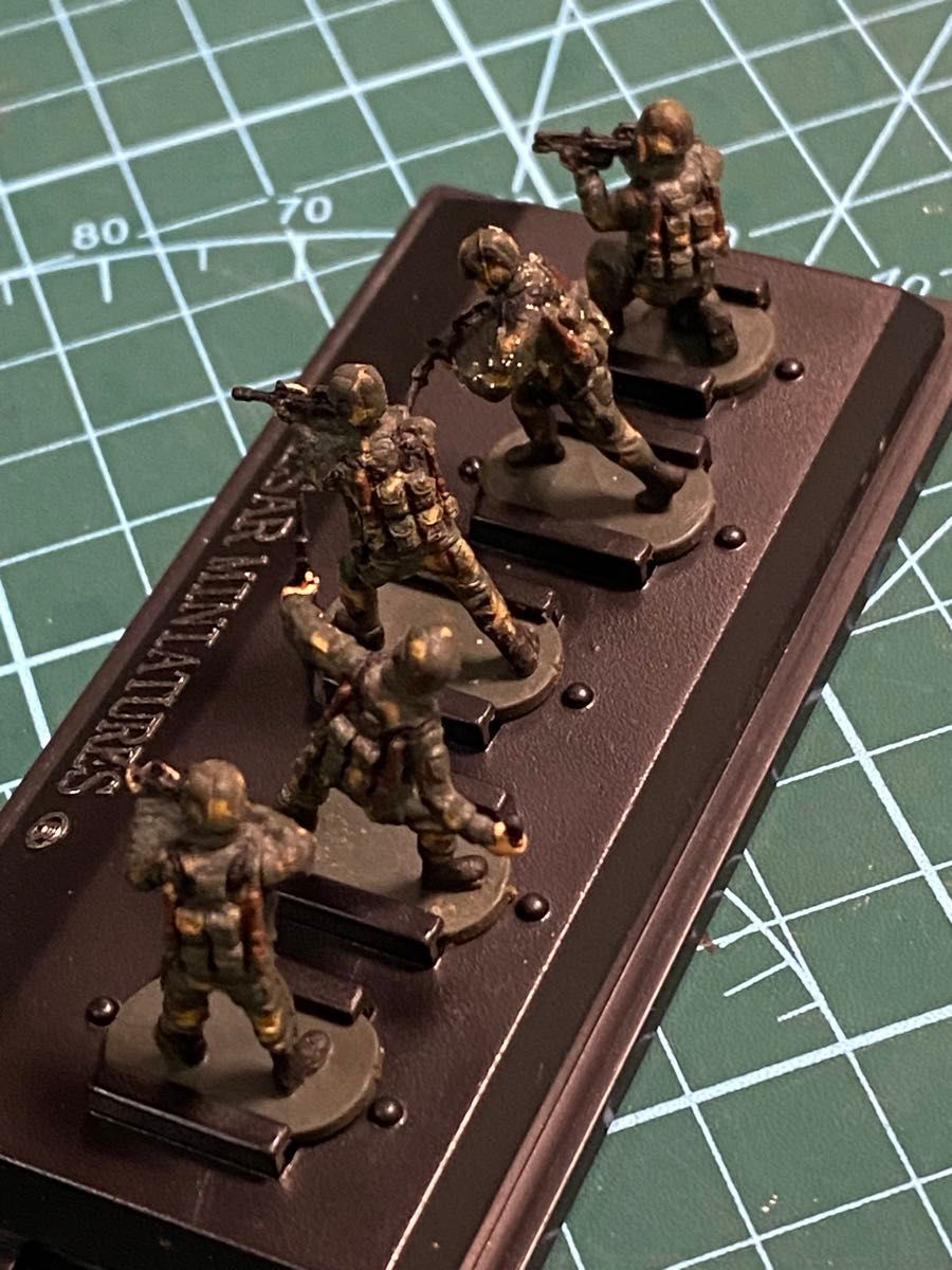 1)第二次世界大戦 ドイツ軍兵士5体セット 1/72 完成品模型 1)第二次世界大戦 ドイツ軍兵士5体セット 1/72 完成品模型