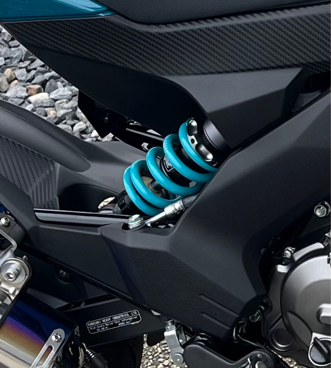 NITRON・ナイトロンZ125PRO用リアサスペンション NITRON・ナイトロン カワサキZ125PRO用リアサスペンション