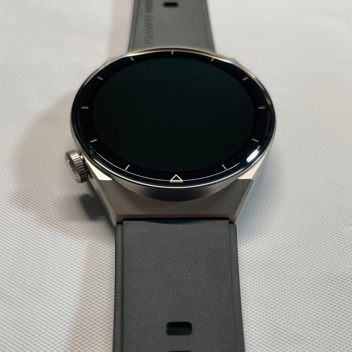 【値下げ】Huawei Watch GT3 Pro 46mm アクティブモデル スマートウォッチ サファイア チタニウム