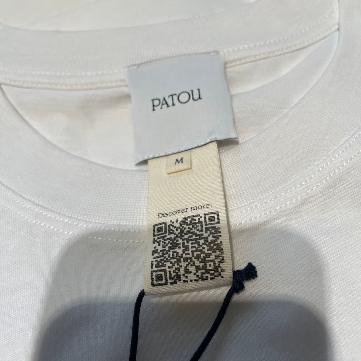 新品 未使用品 PATOU パトゥ 白T Tシャツ ホワイト 白 半袖 新品 未使用品 PATOU パトゥ 白T Tシャツ ホワイト 白 半袖