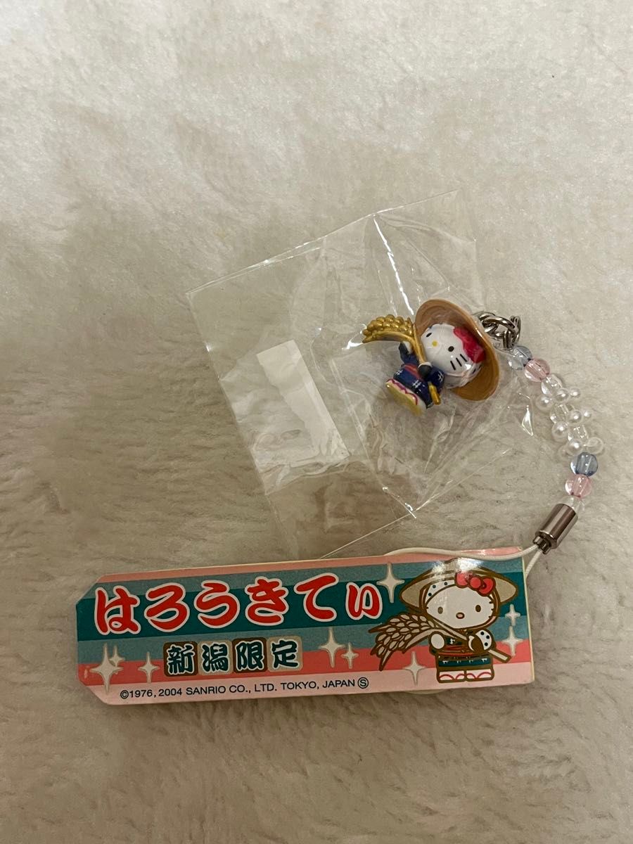 ご当地キティちゃん 根付けストラップ 新潟限定 サンリオ ハロー ご当地キティちゃん 根付けストラップ 新潟限定 サンリオ ハロー