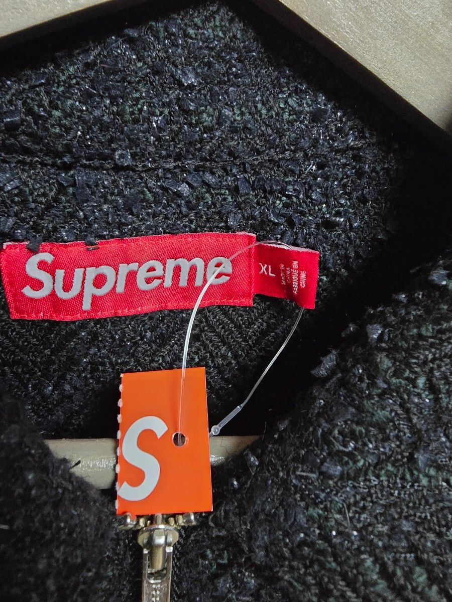Supreme Boucle Zip Up Shirt Supreme Boucle Zip Up Shirt