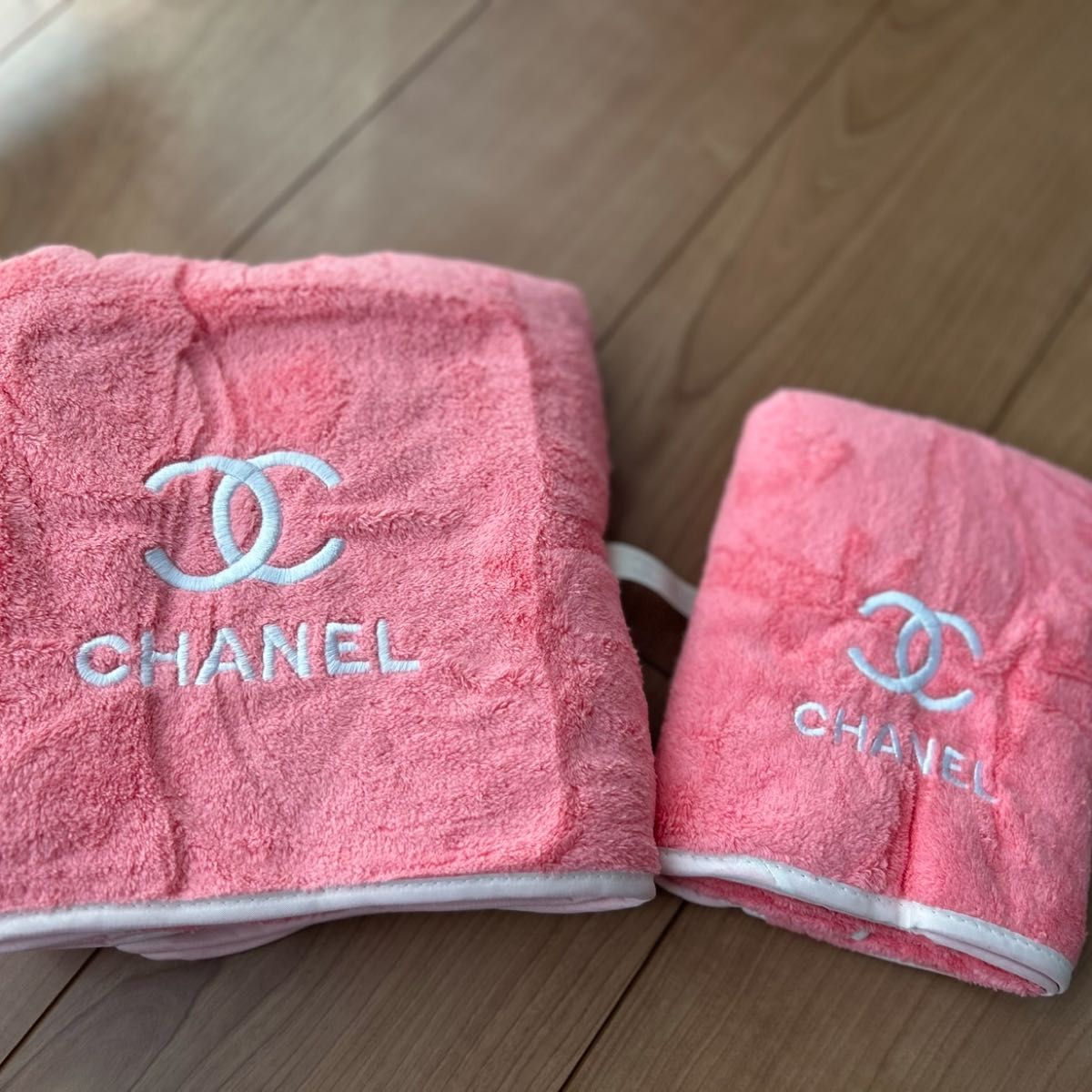 シャネル CHANEL ノベルティ フェイスタオル バスタオル タオル シャネル CHANEL ノベルティ フェイスタオル バスタオル タオル
