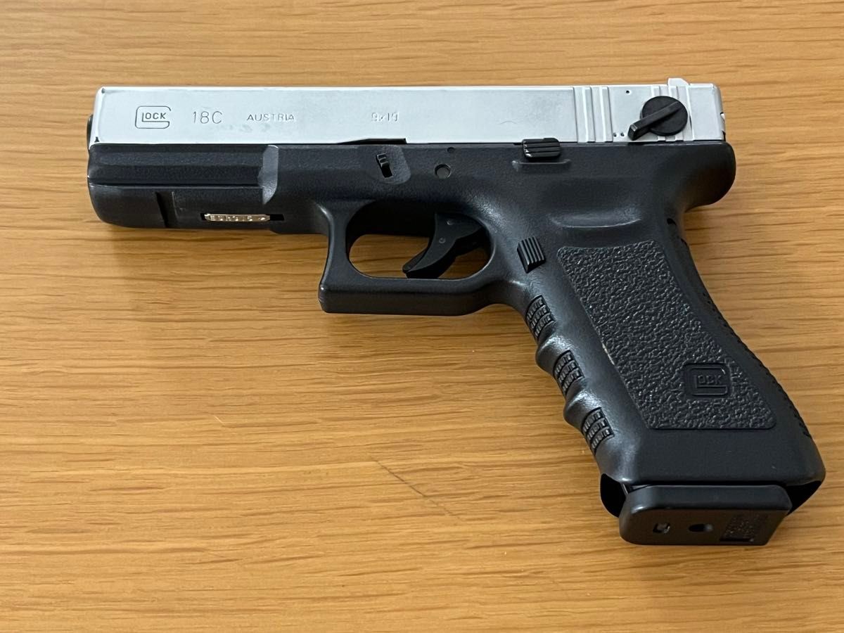 東京マルイ ガスブローバック GLOCK18C スライド塗装カスタム 東京マルイ ガスブローバック GLOCK18C スライド塗装カスタム