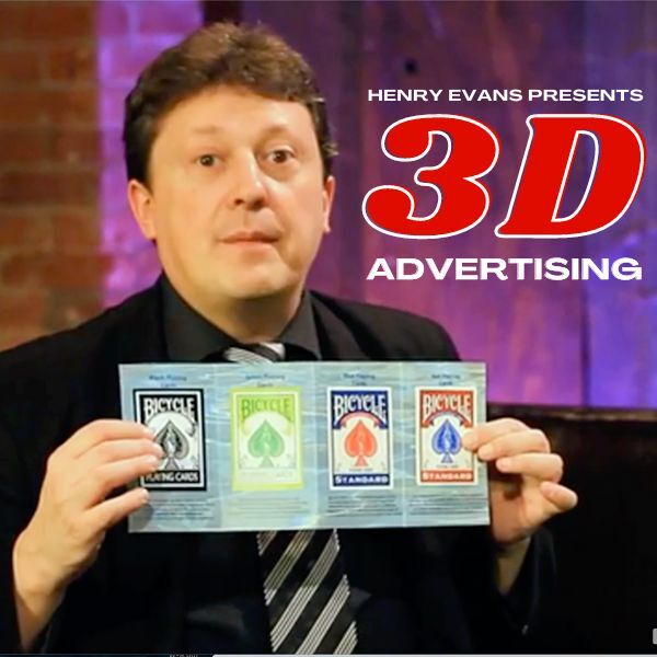 【3D Advertising アドバタイジング】■定価 : 7,500円（税込8,250円）の所、激安価格でお譲りします。