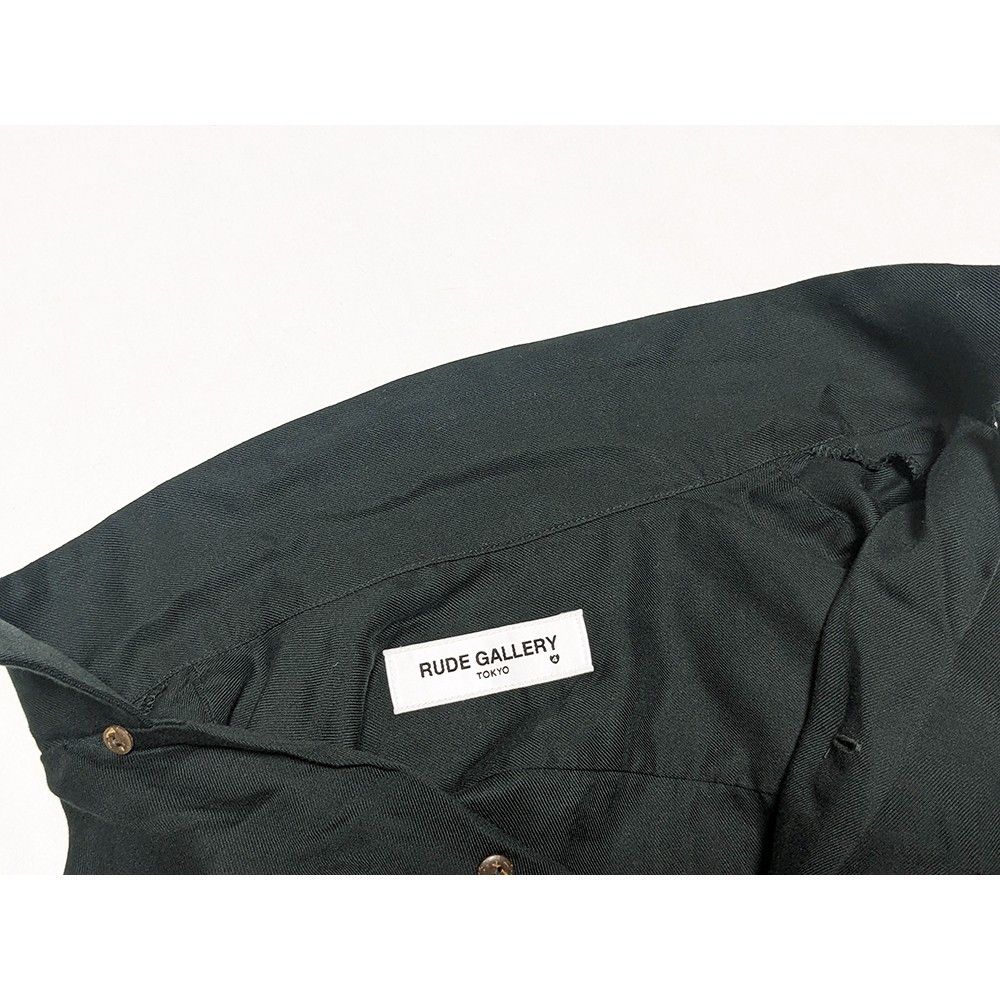 RUDE GALLERY 17SS ブラックパンサーアロハシャツ 4 美品 RUDE GALLERY 17SS ブラックパンサーアロハシャツ 4 美品