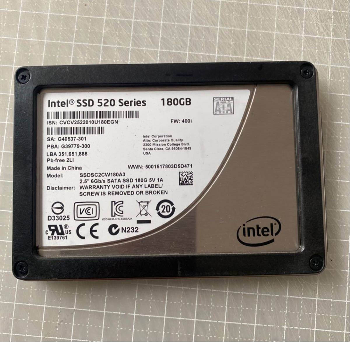 Yahoo!オークション - 10枚セット intel SSD 530 520 Series Yahoo!オークション - 10枚セット intel SSD 530 520 Series