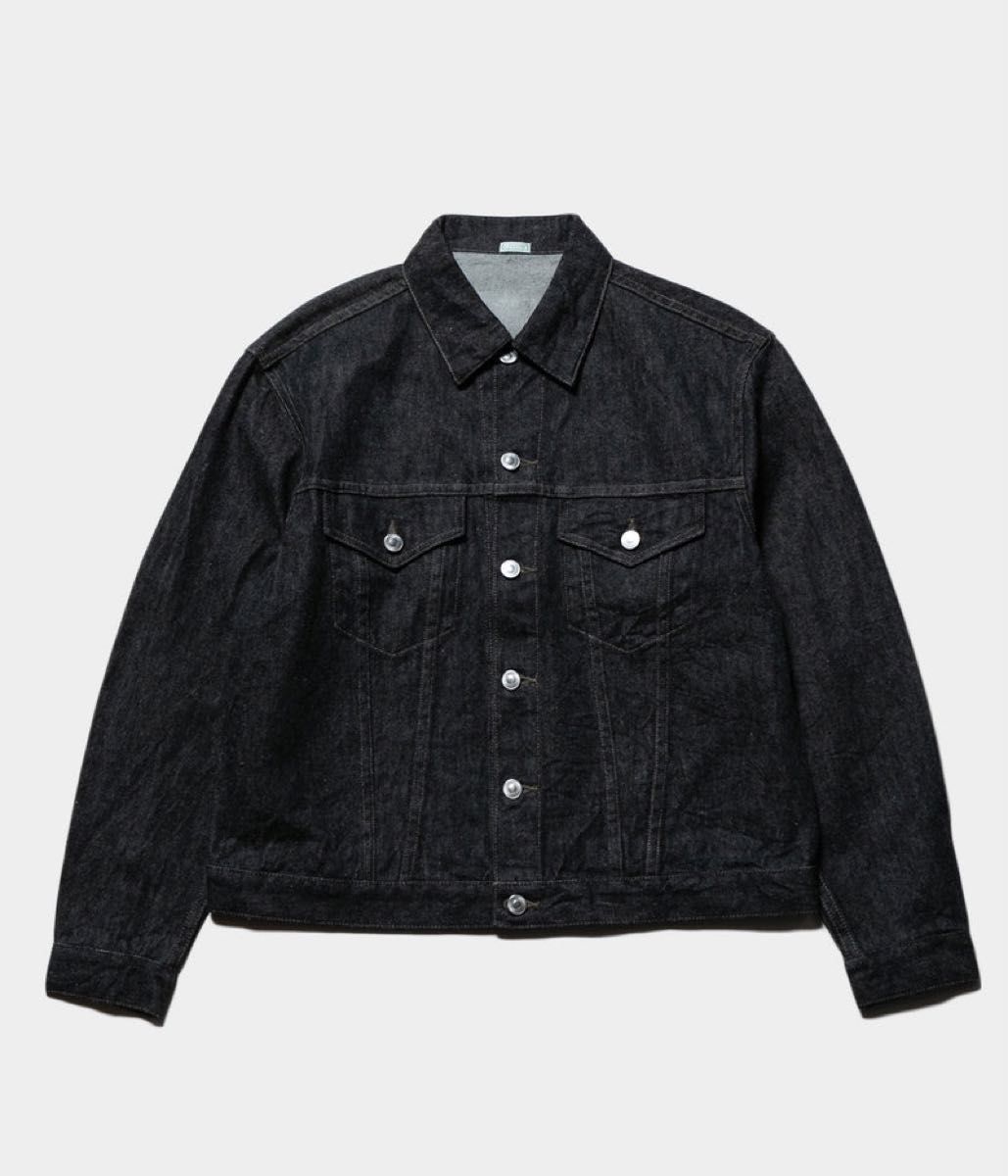 24AW A PRESSE Black Denim Trucker Jacket アプレッセ デニム 24AW A PRESSE Black Denim Trucker Jacket アプレッセ デニム