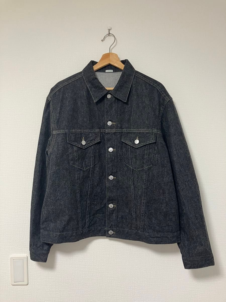 24AW A PRESSE Black Denim Trucker Jacket アプレッセ デニム 24AW A PRESSE Black Denim Trucker Jacket アプレッセ デニム